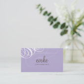 UNTERNEHMENSKARTE: Designervogue P1 Visitenkarte (Stehend Vorderseite)