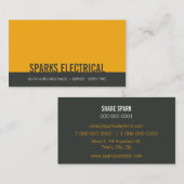 UNTERNEHMENSKARTE: Fettdruck 1L Visitenkarte (Vorne/Hinten)