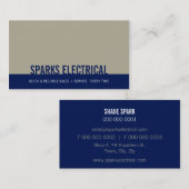 UNTERNEHMENSKARTE: Fettdruck 2L Visitenkarte (Vorne/Hinten)