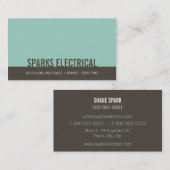 UNTERNEHMENSKARTE: Fettdruck 9L Visitenkarte (Vorne/Hinten)