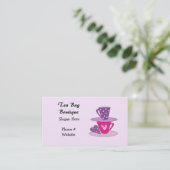 Unternehmenskarte für stapelende Teakholz Visitenkarte (Stehend Vorderseite)