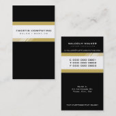 UNTERNEHMENSKARTE :: High-Tech-KARTE 3P Visitenkarte (Vorne/Hinten)