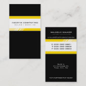 UNTERNEHMENSKARTE: High-Tech-KARTE 6P Visitenkarte (Vorne/Hinten)