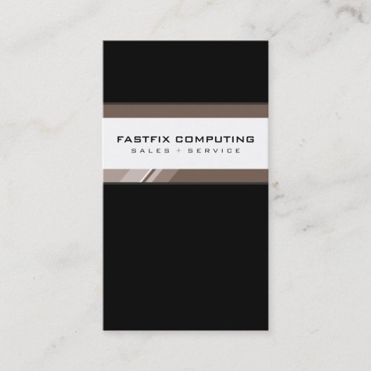 UNTERNEHMENSKARTE: Hightech-KARTE 9P Visitenkarte (Vorderseite)