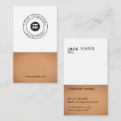 Unternehmenskarte Visitenkarte (Vorne/Hinten)