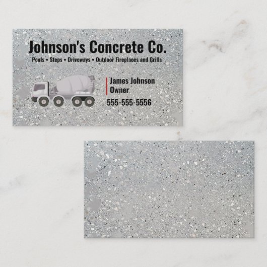 Unternehmenskarte Visitenkarte (Vorne/Hinten)