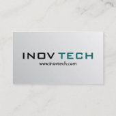 Unternehmenskarten Visitenkarte (Rückseite)