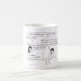 Unternehmenskommunikationenunicorn-Tasse Kaffeetasse
