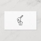 Unternehmenskreditgeber | FINANZINSTITUT Visitenkarte (Rückseite)