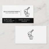 Unternehmenskreditgeber | FINANZINSTITUT Visitenkarte (Vorne/Hinten)