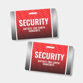 Unternehmenskriminalität - Sicherheit in Rot und S Ausweis (Front & Back)