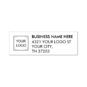 UNTERNEHMENSLOGIE UND -ADRESSE PERMASTEMPEL (Design)