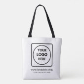 Unternehmenslogo Benutzerdefinierte Werbevermarktu Tasche (Rückseite)