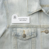 Unternehmenslogo-Entwurf Namensschild (Beispiel)