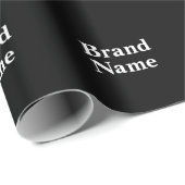 Unternehmensmarke oder anderen Text hinzufügen Geschenkpapier (Rolleneckpunkt)