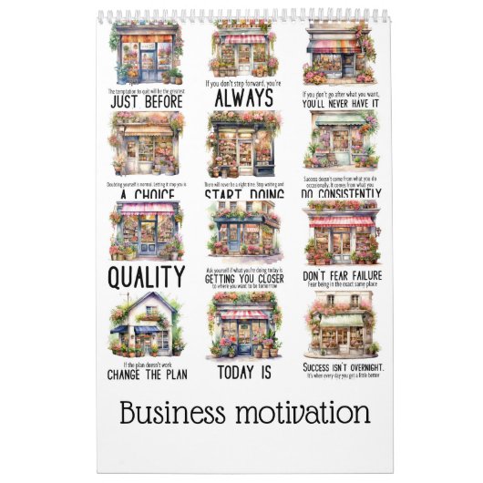 Unternehmensmotivation Kalender (Titelbild)