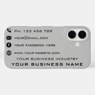 Unternehmenstext Info zum iPhone-Fall Ihrer Visite iPhone 16 Hülle