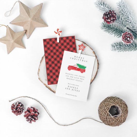 UNTERNEHMENSURLAUB | Weihnachtsbaum Truck