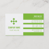 UnternehmensVisitenkarte Visitenkarte (Rückseite)