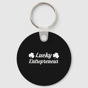 Unternehmer 2025 St Patricks Day Ceo Business Own Schlüsselanhänger