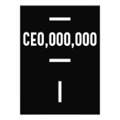 Unternehmer - CEO,000.000 T-Shirt Funny Business Fotodruck (Vorne)