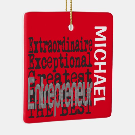 Unternehmer Extraordinär CUSTOM Keramikornament (Rechts)