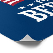 UNTERNEHMER FÜR BERNIE SANDERS POSTER (Ecke)