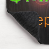 Unternehmer-Geldmacher kundengerecht Mousepad (Ecke)