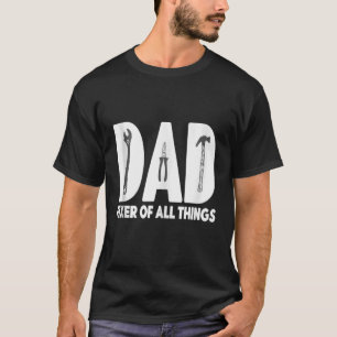 Unternehmer Geschenk Holzbearbeitungswerkzeuge Car T-Shirt