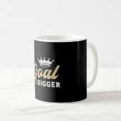 Unternehmer Goal Digger Boss Geschäftsführer Kaffeetasse (VorderseiteRechts)
