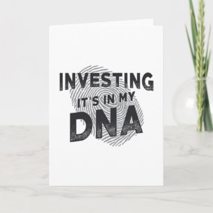 Unternehmer investieren es in mein DNA-CEO-Geschäf Karte