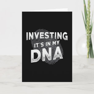 Unternehmer investieren es in meinen DNA-Geschäfts Karte