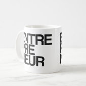 Unternehmer-Kaffee-Tasse Kaffeetasse (Vorderseite Links)