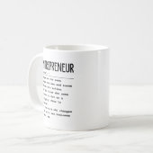 Unternehmer Kaffeetasse (Vorderseite Links)