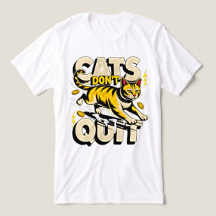 Unternehmer Katzenboss - Geld Hustle Geschenk Tri-Blend Shirt
