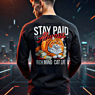 Unternehmer Katzenboss - Immer bezahlt bleiben Tri-Blend Shirt