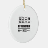 Unternehmer Keramik Ornament (Rechts)