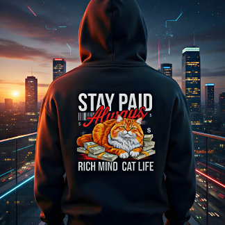 Unternehmer Männer - Bleib bezahlt, immer auf Achs Hoodie