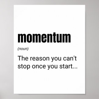 Unternehmer und Führungskräfte - Momentum Definiti Poster