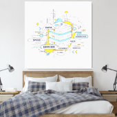 Unternehmergeist Leinwanddruck (Insitu (Schlafzimmer))