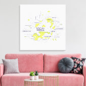 Unternehmergeist Leinwanddruck (Insitu (Wohnzimmer))