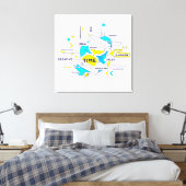 Unternehmergeist Leinwanddruck (Insitu (Schlafzimmer))