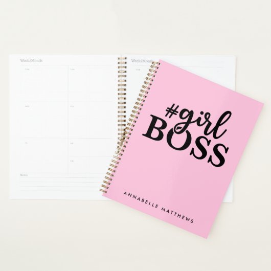 Unternehmerin Girl Boss Babe  Planer (Anzeige)