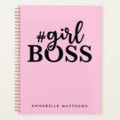 Unternehmerin Girl Boss Babe  Planer (Vorderseite)