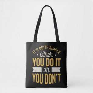 Unternehmerin Motivierend Inspiration Sprichwort Tasche