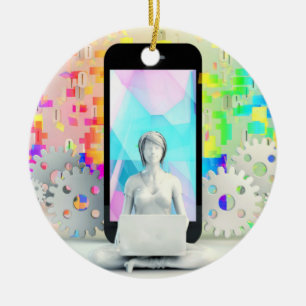 Unternehmerinnen und Geschäftsinhaber von Lady Bu Keramik Ornament