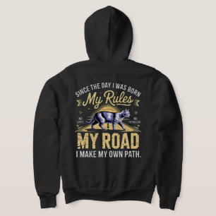 Unternehmerkatze Boss – Hustle Katzenmutter  Hoodie