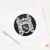 unterNYable-Wappen-Aufkleber Runder Aufkleber (Umschlag)