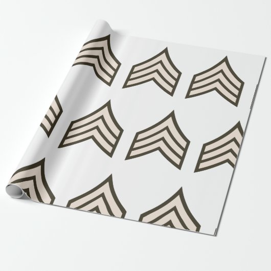 Unteroffizier Rang Geschenkpapier (Ungerollt)