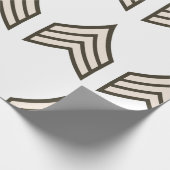Unteroffizier Rang Geschenkpapier (Ecke)
